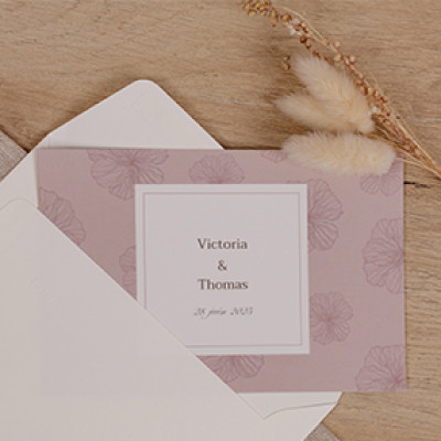 Faire-part de mariage