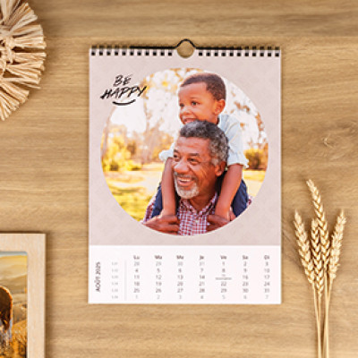 Calendrier mural A4 portrait